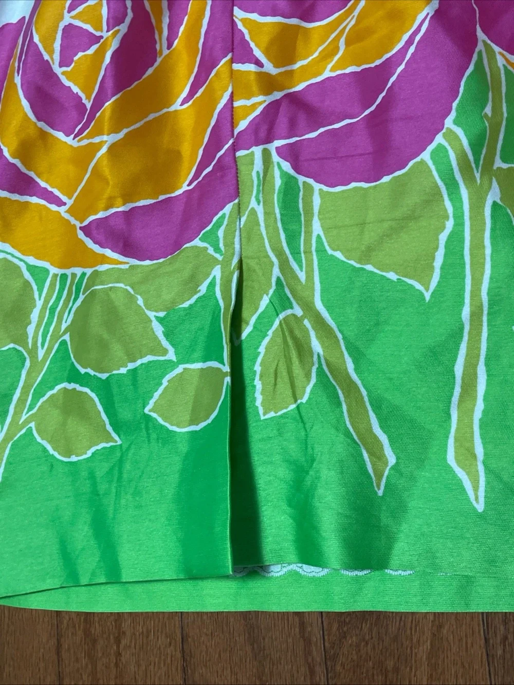 Kate Spade Floral Strapless casual Sundress Missing BELT Sz 0 Summer